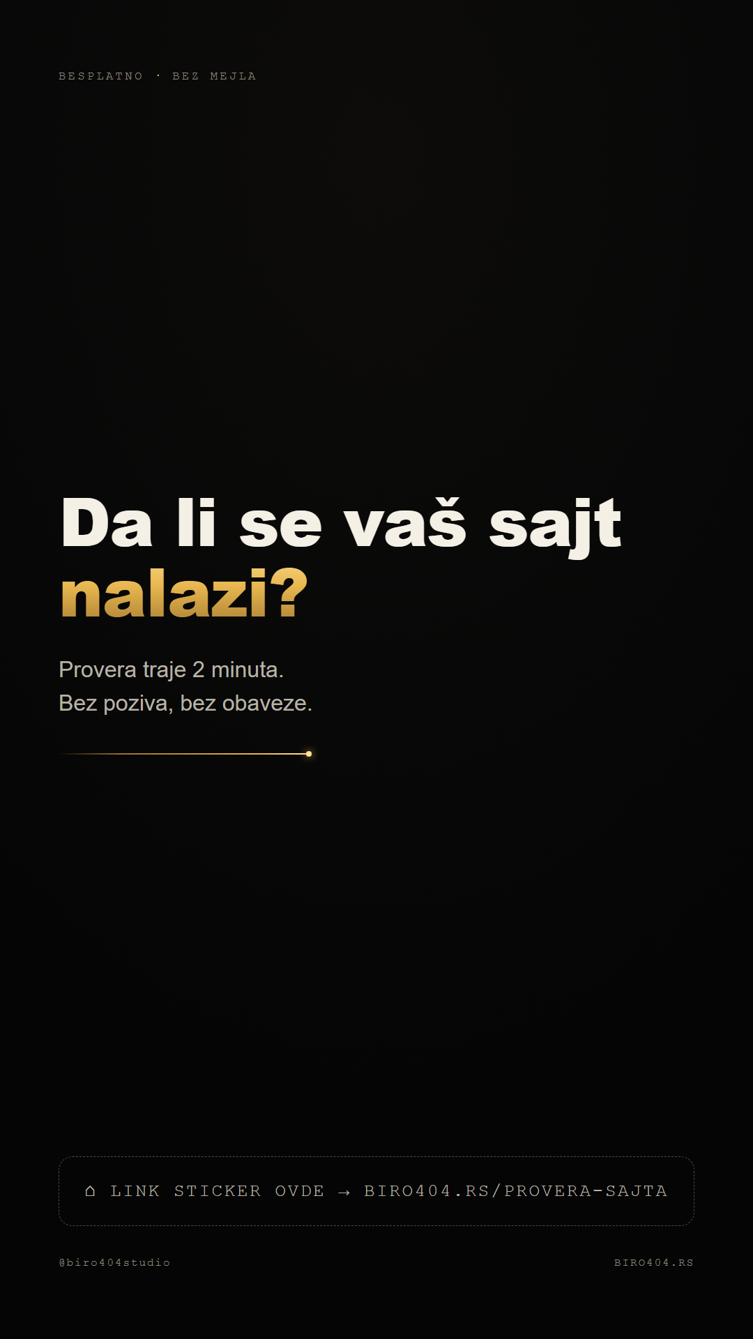 Story: besplatna provera